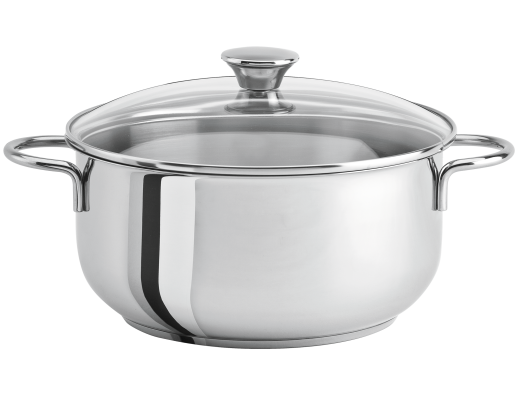 Stainless steel stewpan - Cookway Master inox by CRISTEL - Cristel