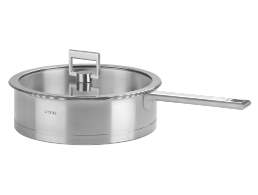 Stainless sauté pan - Fixed Strate - Cristel
