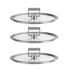 Set of 3 Fixed Strate lids - Cristel