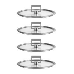 Set of 4 Fixed Strate lids - Cristel
