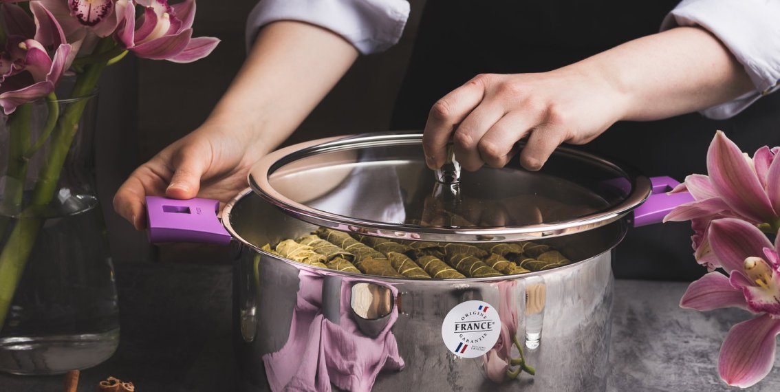 Comment préparer des repas sains dans une poêle inox ?