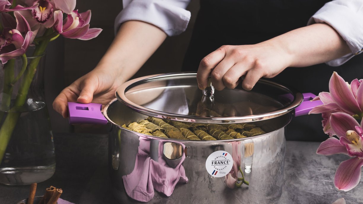 Comment préparer des repas sains dans une poêle inox ?