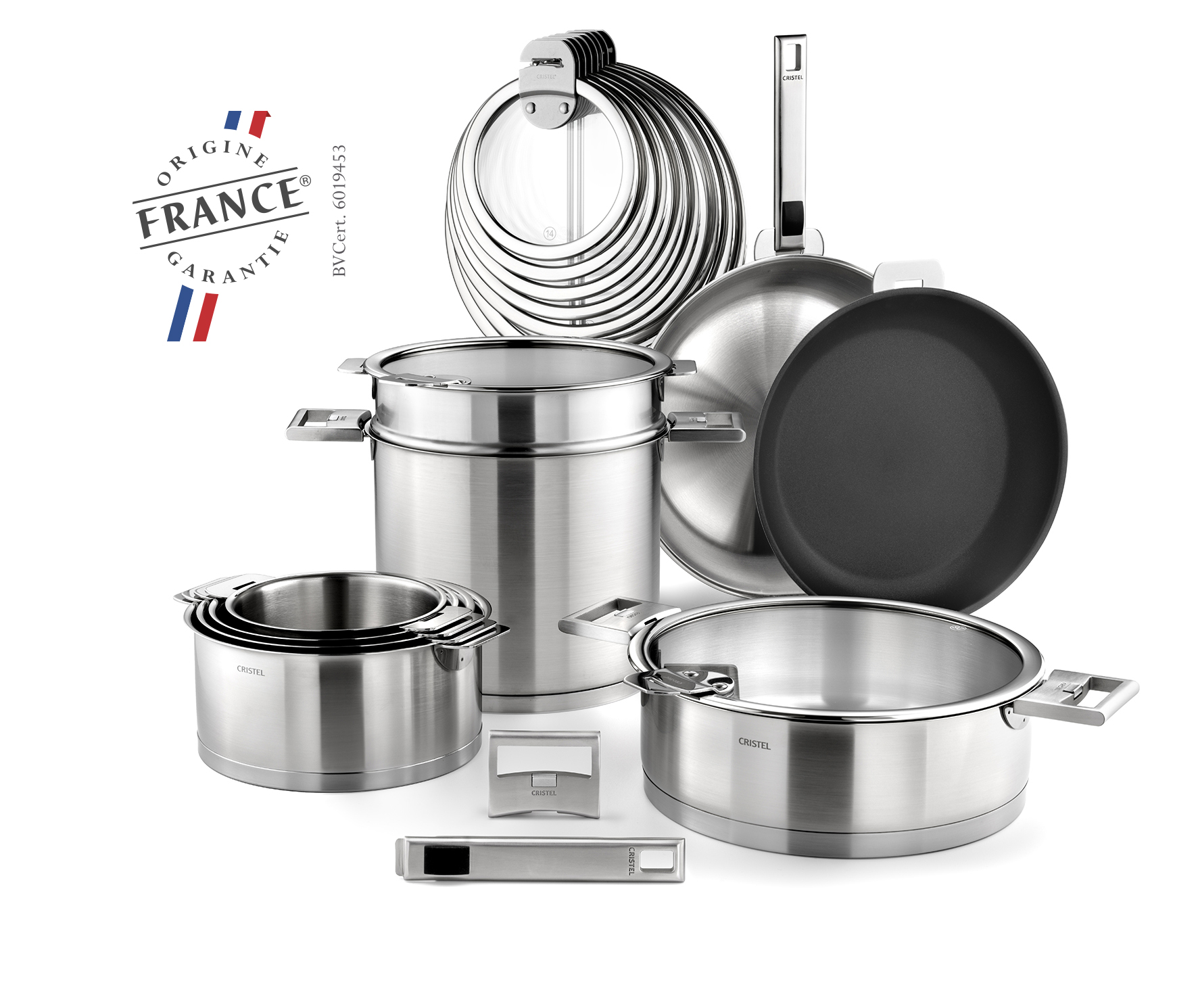 Poêles inox 18/10 de qualité à prix professionnel - Ustensiles