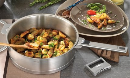 Induktionsgeeignete Edelstahl-Töpfe: Vielseitigkeit und hohe Qualität