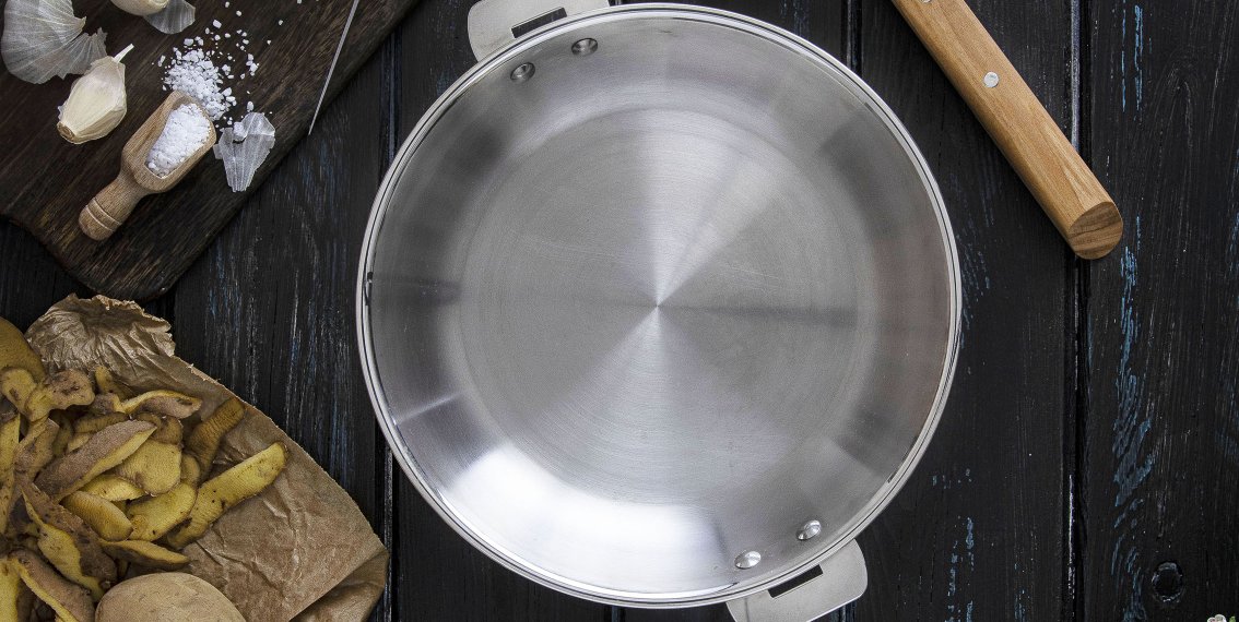 Edelstahlpfanne richtig benutzen & nicht einbrennen