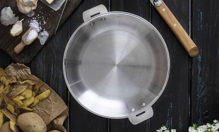 Edelstahlpfanne richtig benutzen & nicht einbrennen