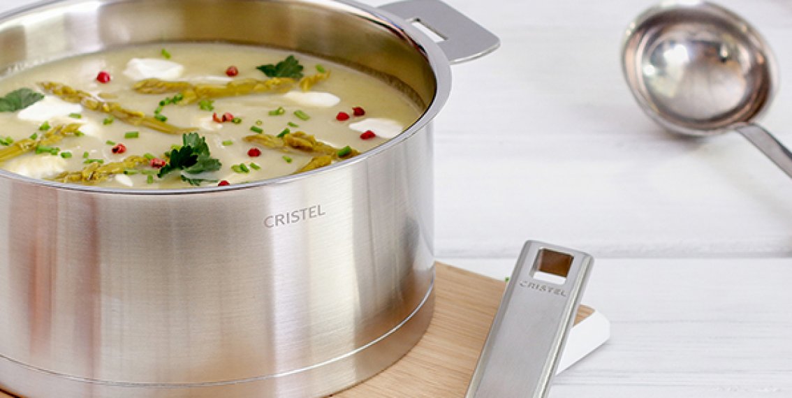 Wie koche ich gesundes Essen in Pfannen und Töpfen aus Edelstahl?