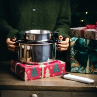 🎄 La magie de Noël, version inox amovible.