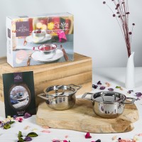 🌹 Un dîner d’exception à la maison avec le set tête-à-tête CRISTEL.