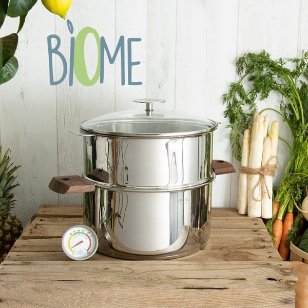 Glass steam cooking insert Extras, Steam cookers Cristel