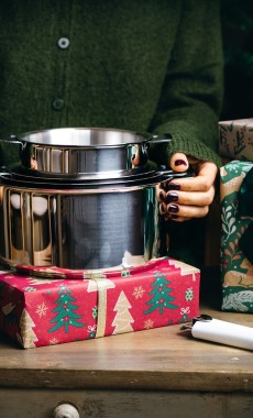 🎄 La magie de Noël, version inox amovible.