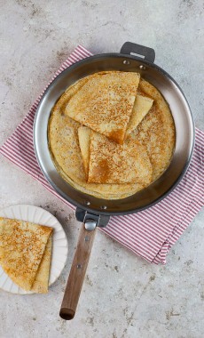 🥞 Les crêpes dans l'inox !