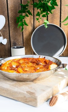 🍑 Redécouvrez la tarte Tatin… version pêche !