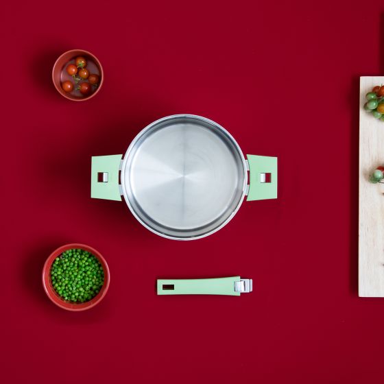 Guide casserole poignées amovible Cristel