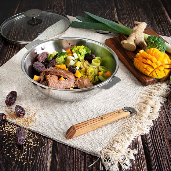 WIE BENUTZT MAN DEN WOK ?