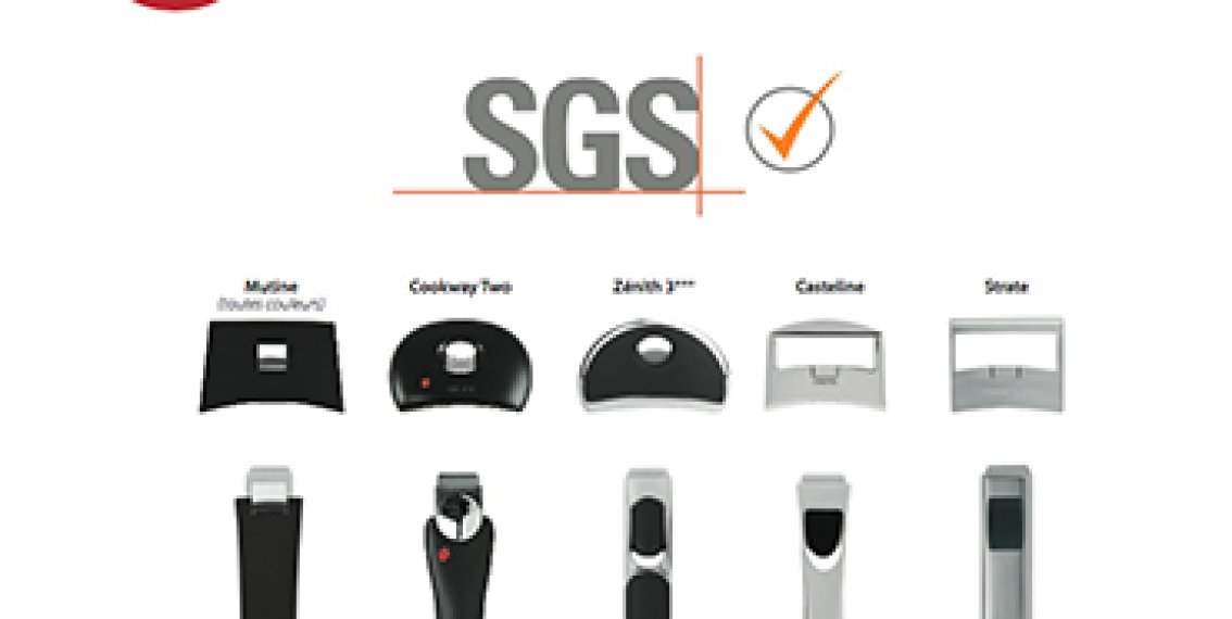CRISTEL removable handles and side handles received the SGS Certification