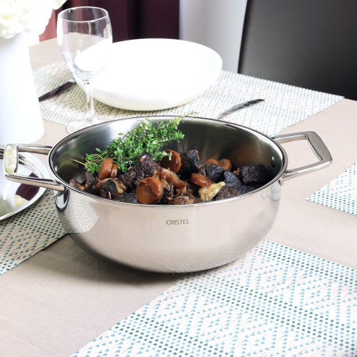 Stainless steel stockpot and glass lid 2
