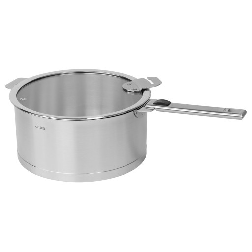 Stainless steel stock pot with removable handle 6