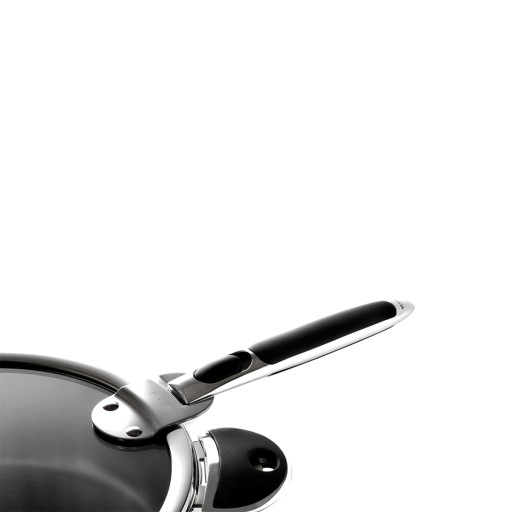 Zénith 3 removable handle in metal and black silicone Black 2