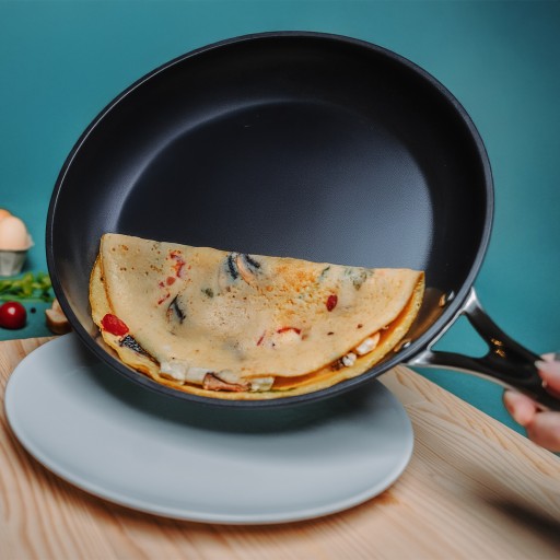 Aluminium frying pan, ceramic coating Ceraliss+ Black 3