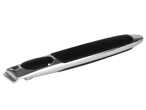 Zénith 3 removable handle in metal and black silicone Black 3