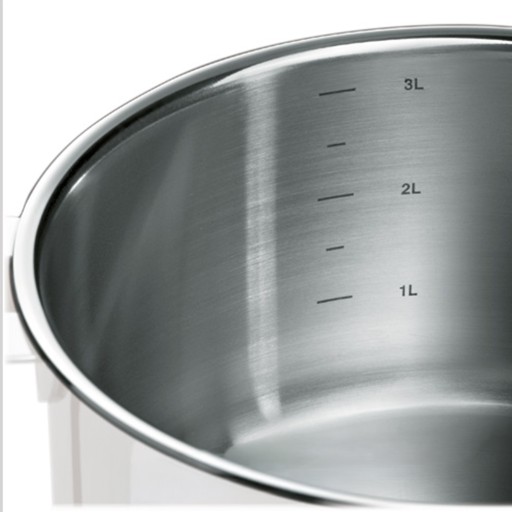 Casserole en inox Multiply à poignée amovible 8