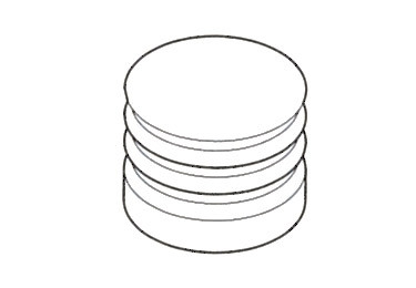 Bouton de retenue - Cristel