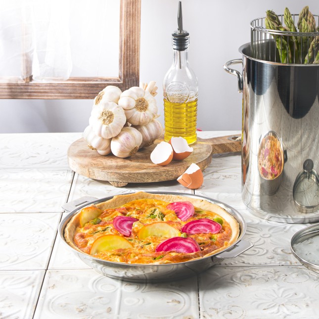 Stainless steel frying pan 4