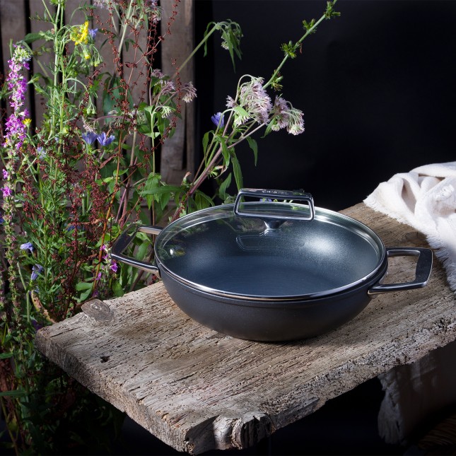 28 cm aluminium sauté pan with 2 side handles - Ceraliss+ ceramic coating 4