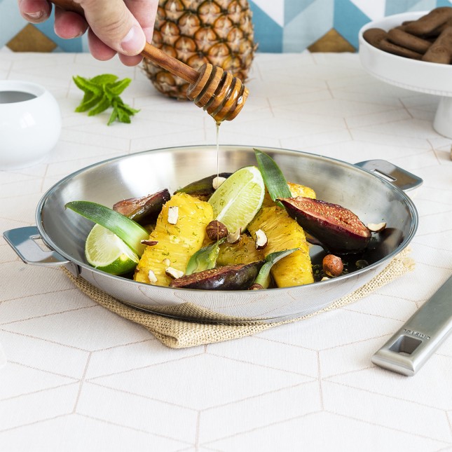 Stainless frying pan - Removable Strate 5