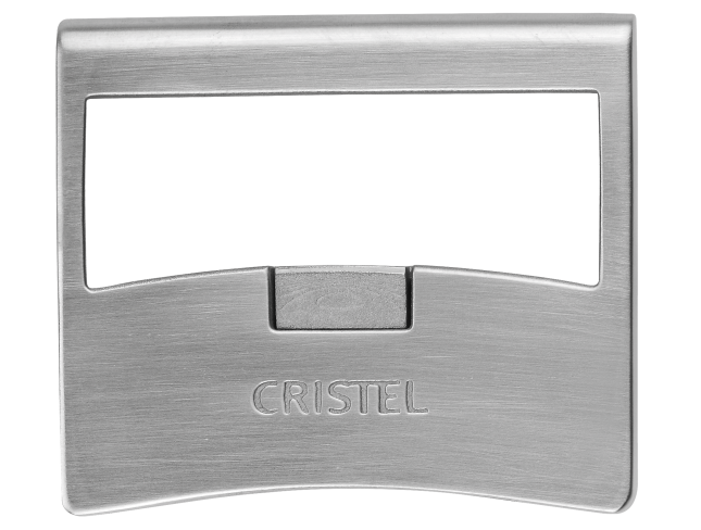 Anse en inox brossé