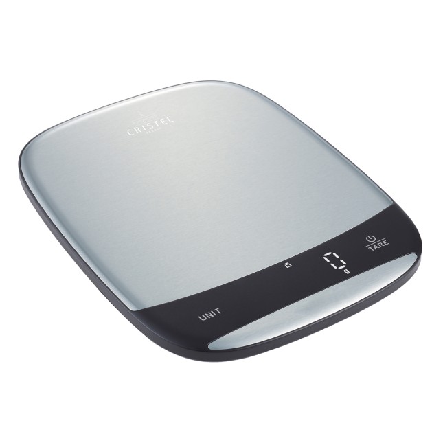 Balance de cuisine rechargeable - inox - 10 kg Inox