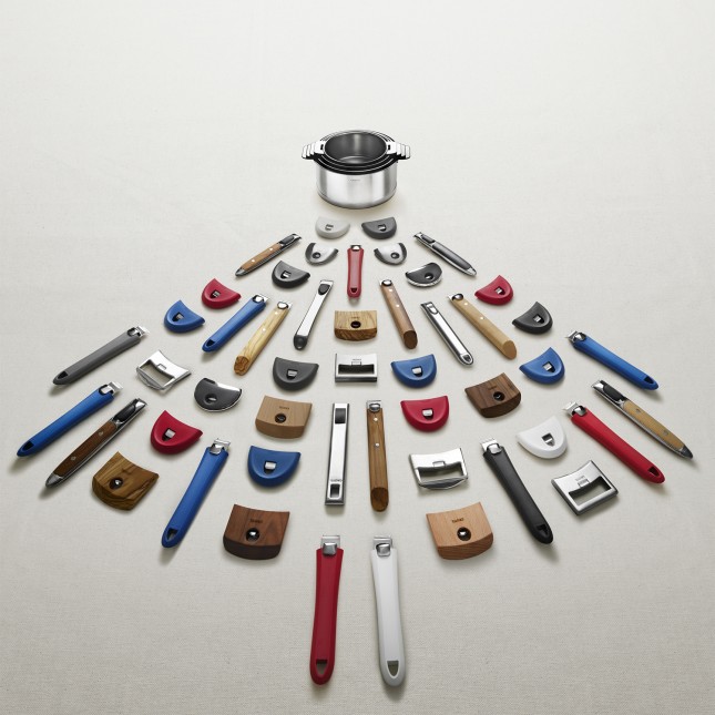 Stainless steel saucepan with removable handle 7