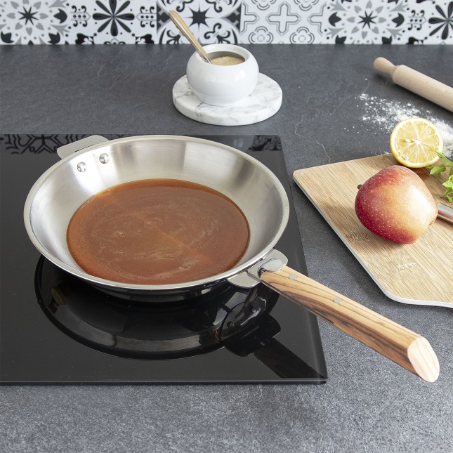 Stainless frying pan - Removable Casteline 3