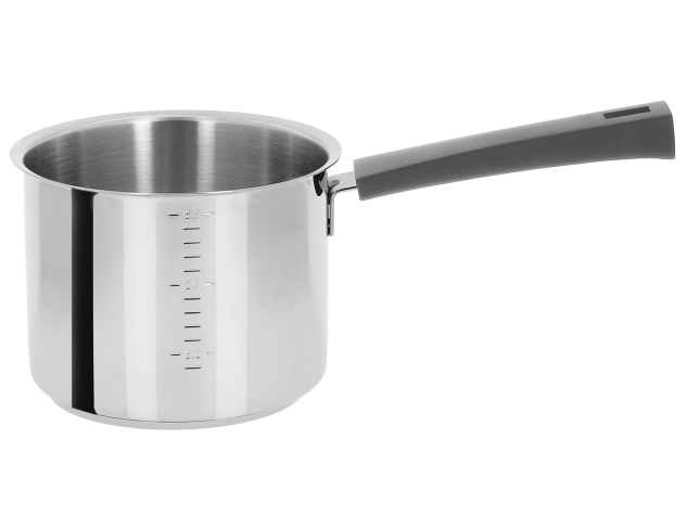 Casserole haute graduée inox Gris - Cristel