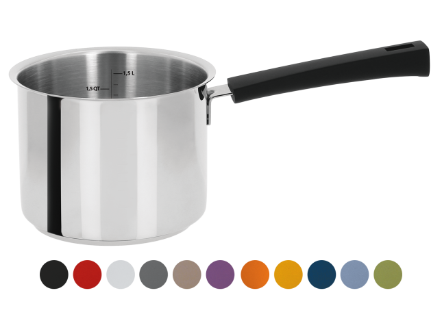 Casserole haute graduée inox - Cristel