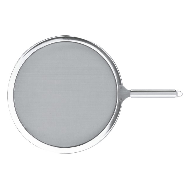 Anti-splash cover with fixed handle