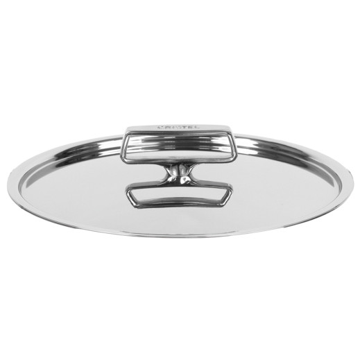 Stainless lid - Fixed Castel'Pro Stainless lid - Fixed Castel'Pro - Castel'Pro by CRISTEL fixed handle, Lids - Cristel - Cristel