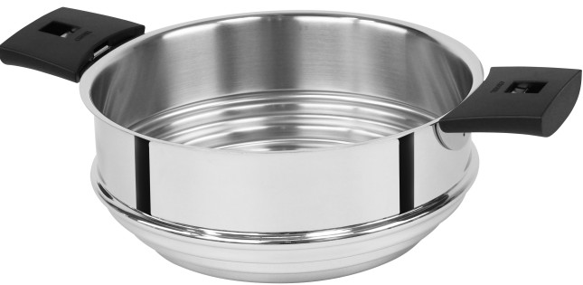 Stainless universal steam cooking insert - Removable Mutine 2