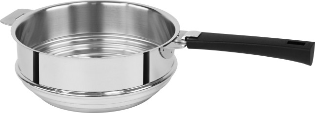 Stainless universal steam cooking insert - Removable Mutine 3