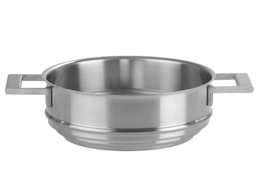 Universal stainless steam cooking insert - Fixed Strate - Cristel