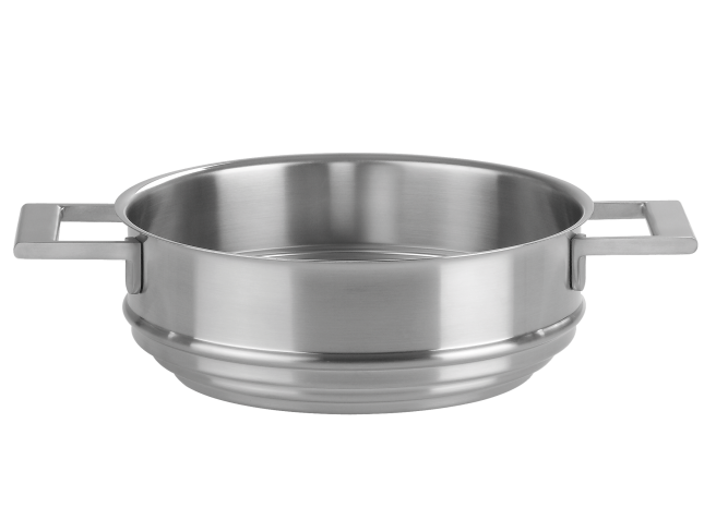 Universal stainless steam cooking insert - Fixed Strate