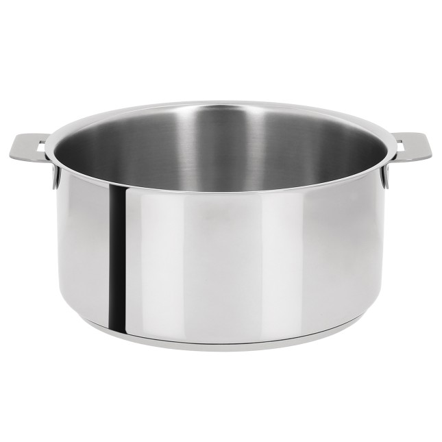 Removable stainless steel stockpot