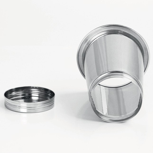 Sakura - round glass teapot with unscrewable filter  3