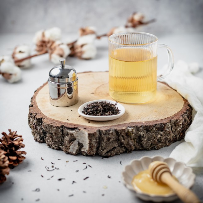 Floating stainless steel tea infuser 4