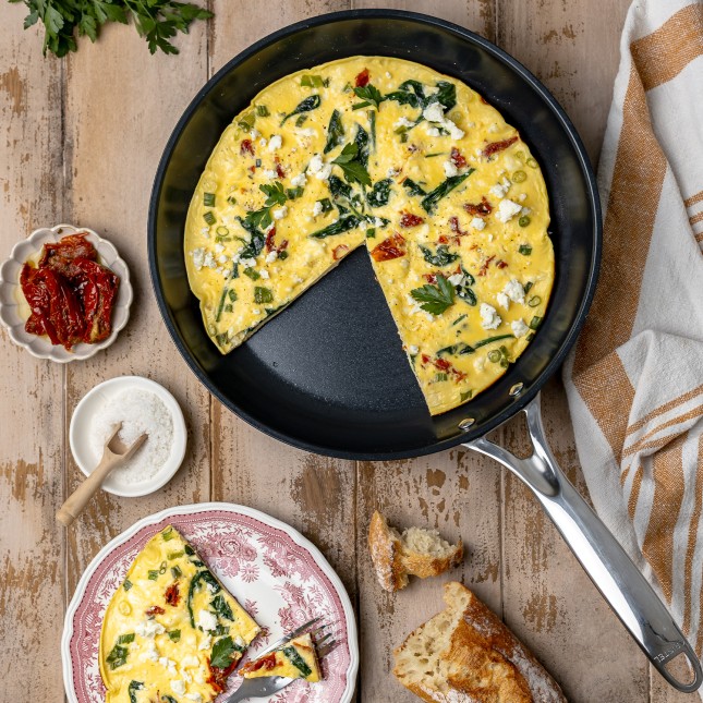 Set de 2 poêles antiadhésives en aluminium Ø24 et 28 cm - revêtement céramique Céraliss+ Noir 5