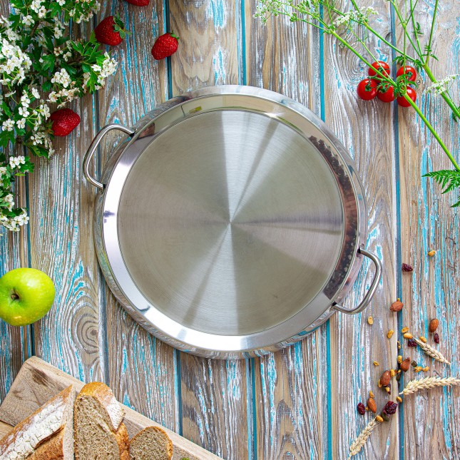 Stainless steel plancha grill 4