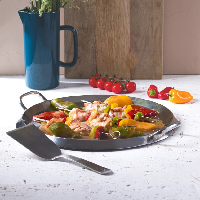 Stainless steel plancha grill 2