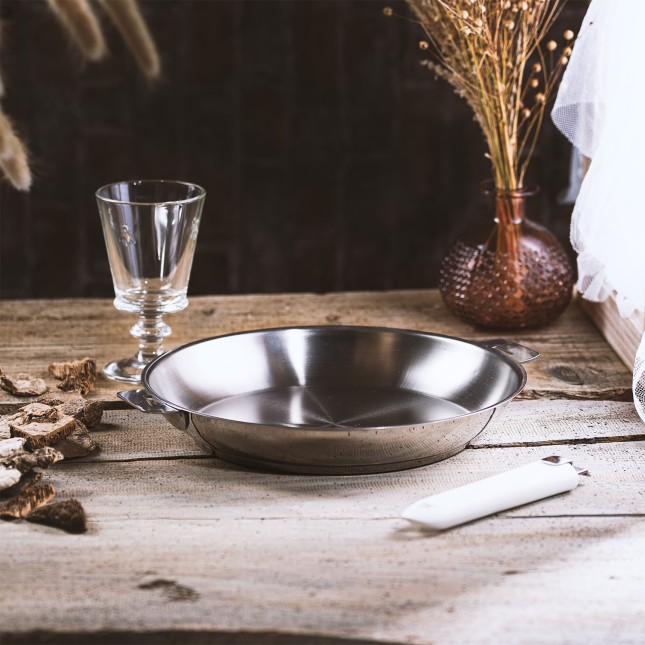 Stainless steel frying pan 3