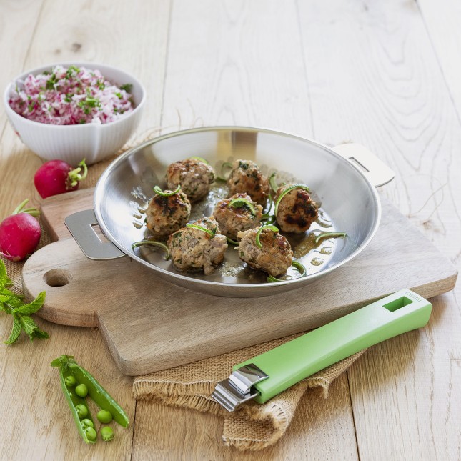 2 Pfannen-Set Mutine + Stielgriff 4